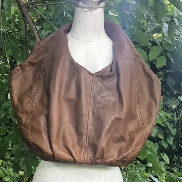 Handbags - Vintage 80s soft leather shoulder Bag
